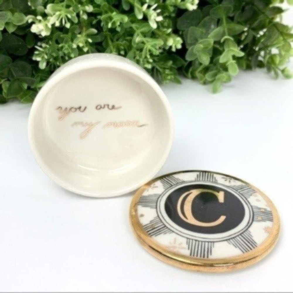 Anthropologie Celestial Trinket Dish - Picture 7 of 12